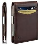Money Clip Wallet - Mens Wallets slim Front Pocket RFID Blocking Card Holder Minimalist Mini Bifold