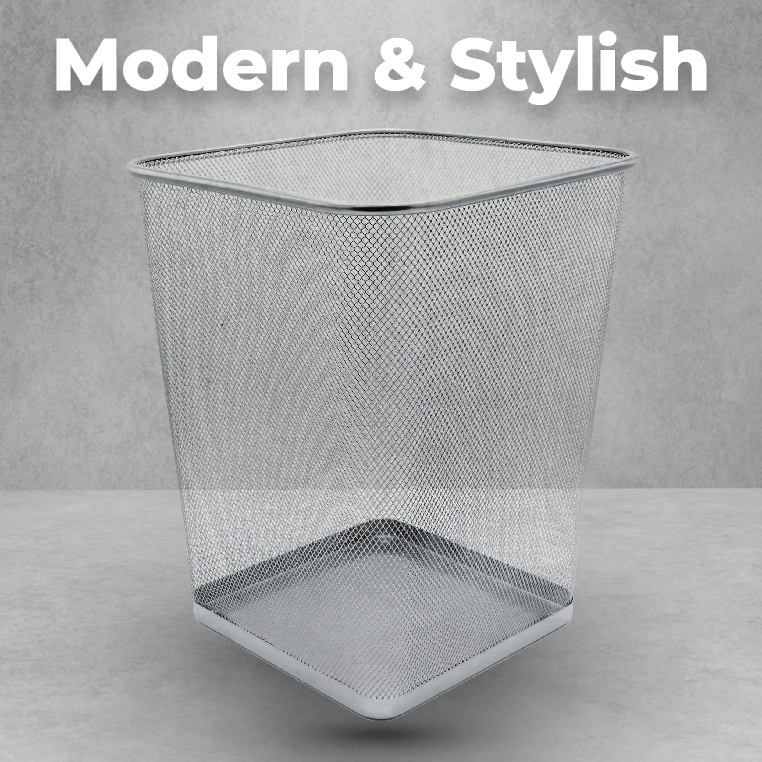 Buy Greenco Small Trash Cans for Home or Office, 2Pack, 6 Gallon