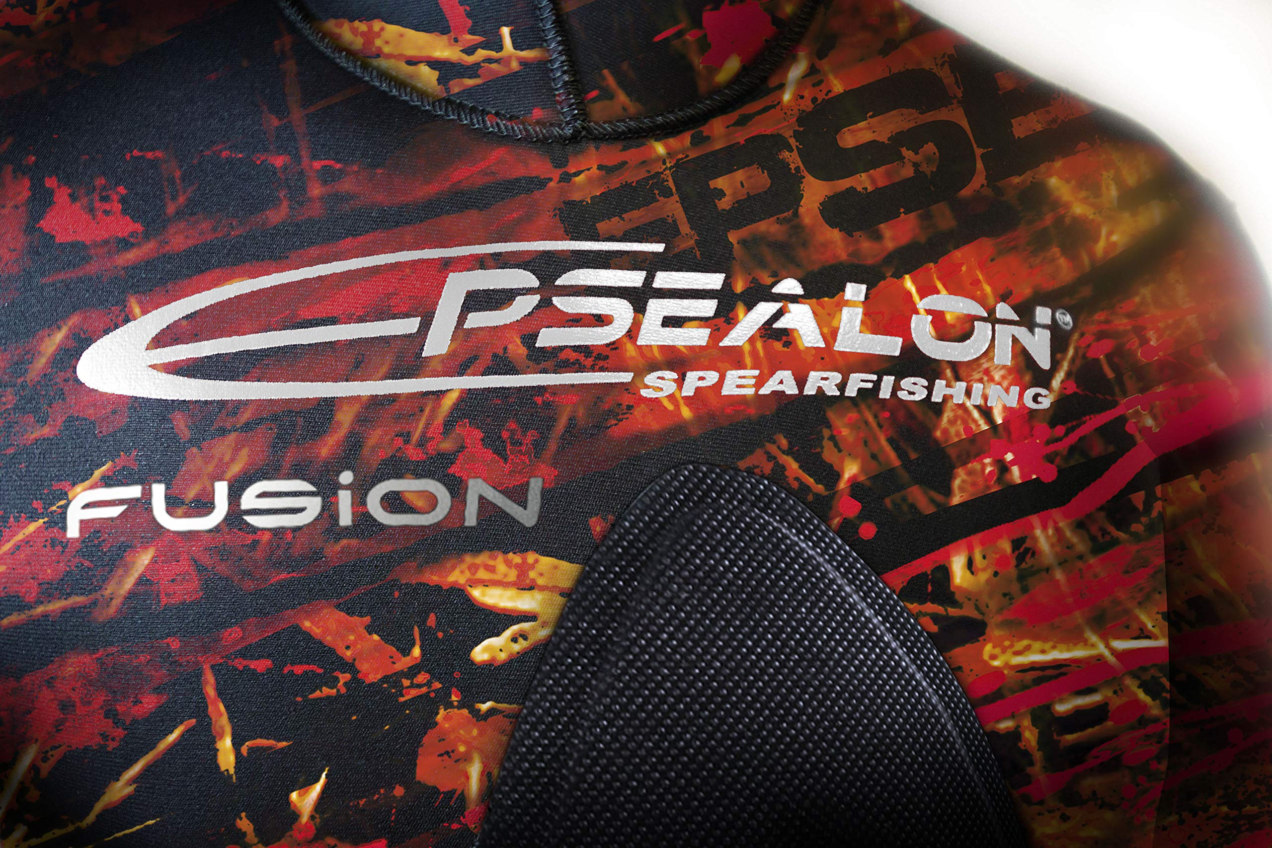 EPSEALON - Camo Red - Plongée, Surf, Chasse sous-Marine - Néoprène Yamamoto 039 - Manchons en SCS - Renfort de Chargement
