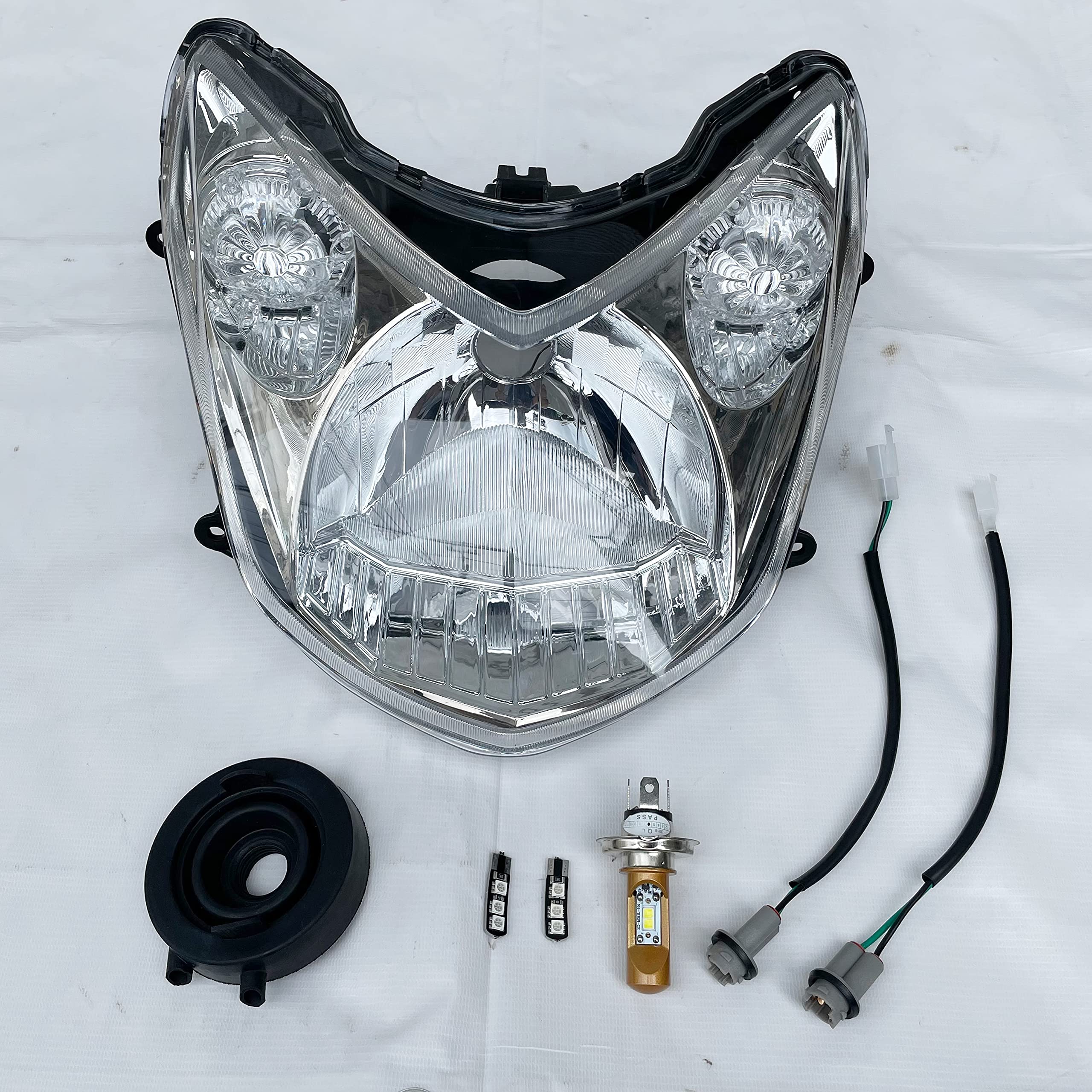 Amazon | 社外品 シグナスX SE44J LEDタイプ 白 ヘッドライト バルブ付