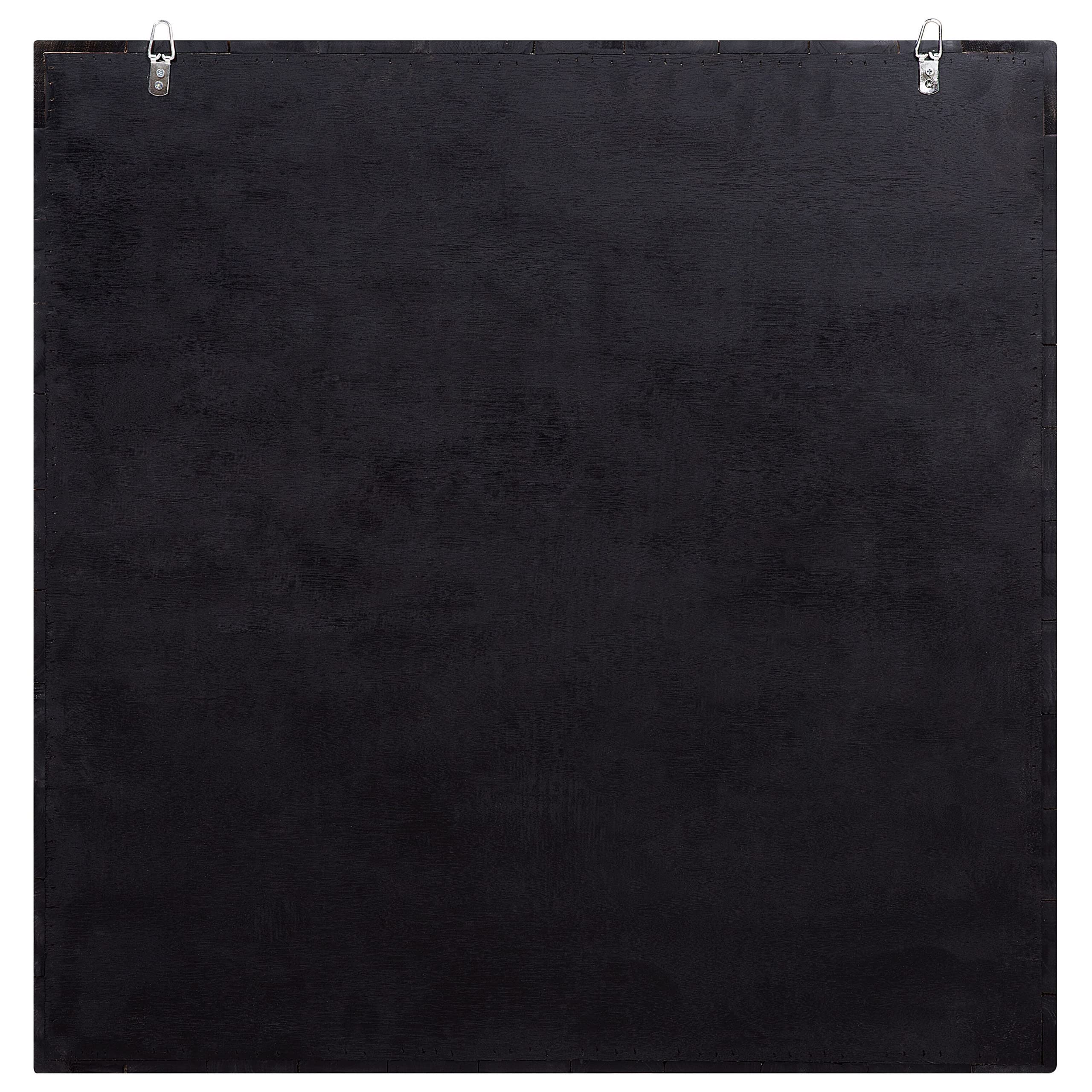 Stilvolle Wanddekoration Natur-Motiv Teakholz hellbraun 85 x 85 cm Twig