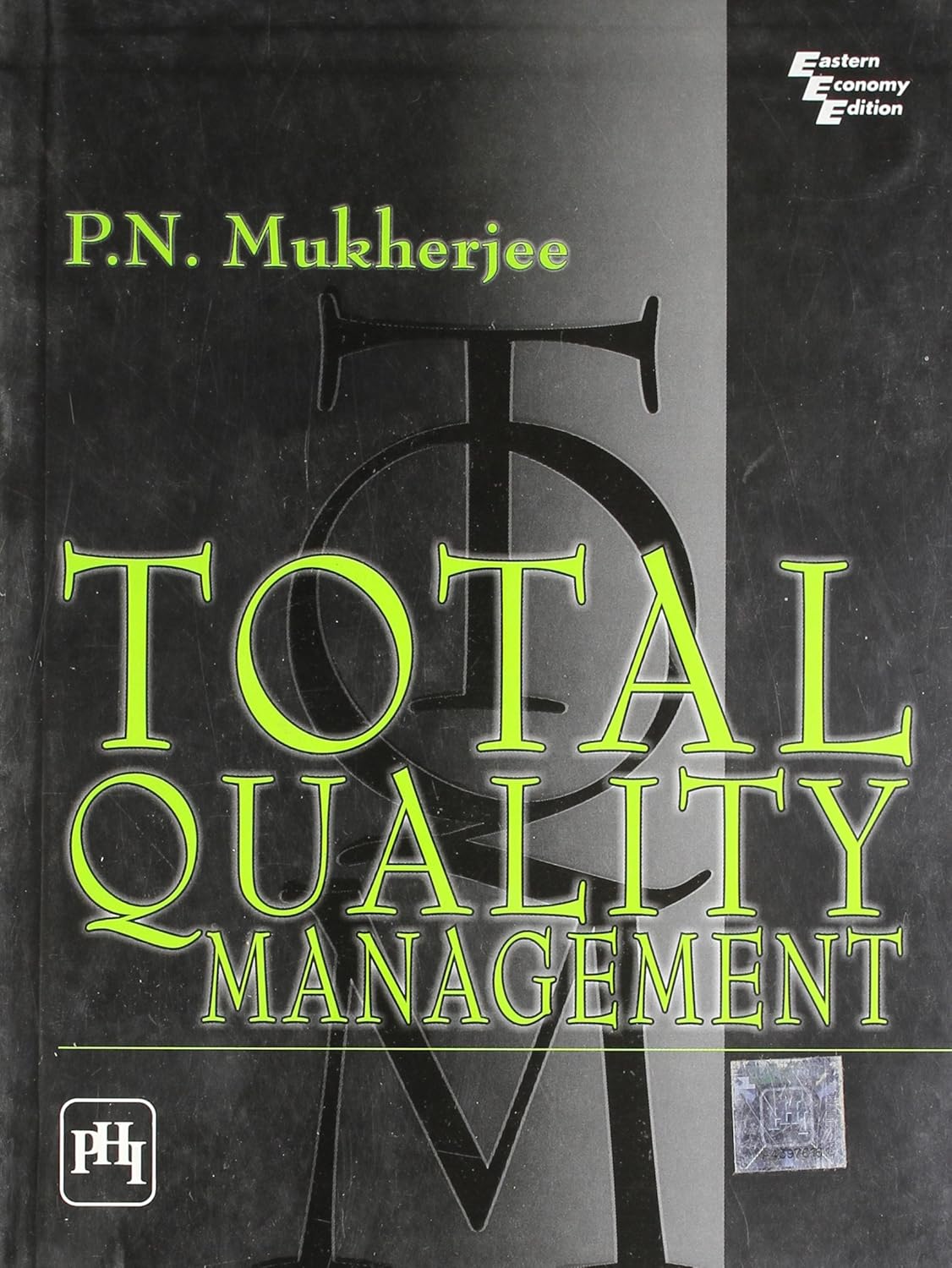 Amazon Total Quality Management Mukherjee, P.N. Total Quality