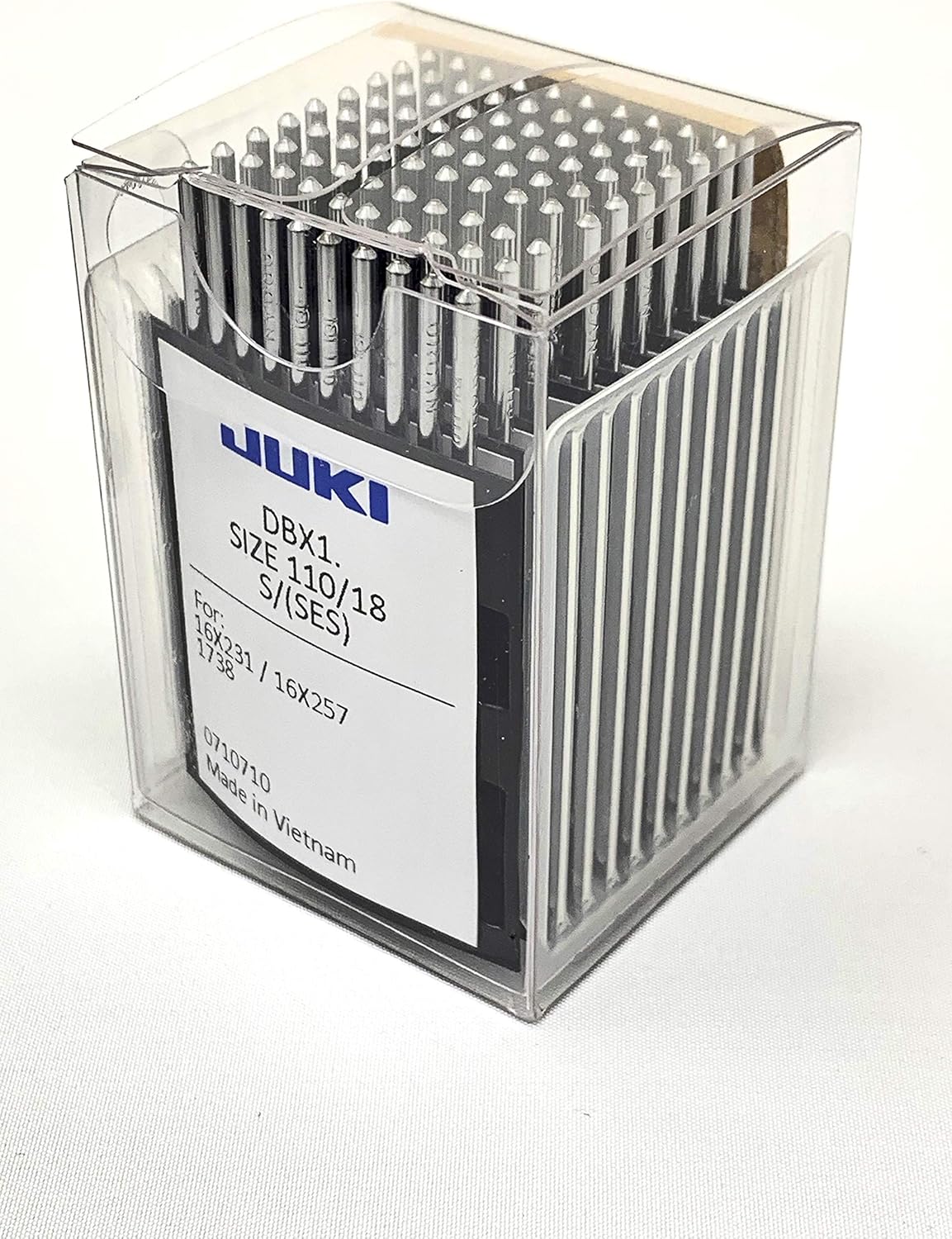 Juki Brand Industrial Sewing Machine Ball Point Needles (Size 18) for Straight