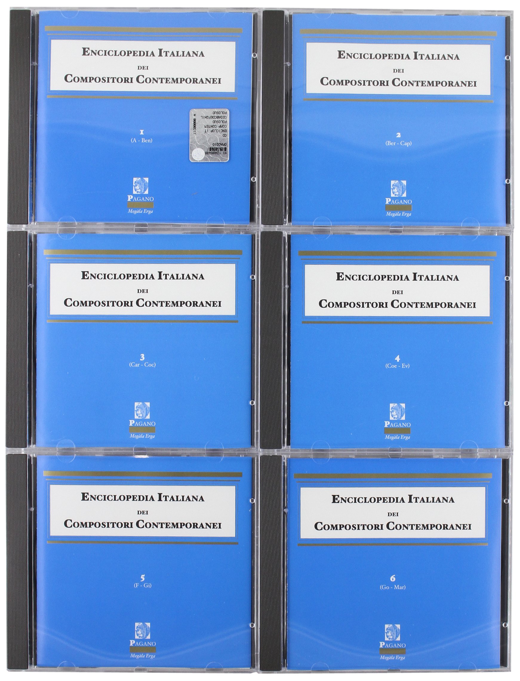 Enciclopedia italiana dei compositori contemporanei. Con 10 CD