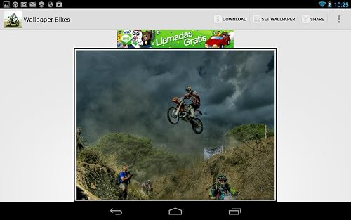 Wallpaper Motocyclette – vue 4
