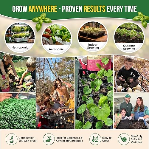 Miniatura 4 de Paquete de 25 semillas de hierbas más populares - 11,700 semillas sin transgénicos y reliquias para plantar hierbas en paquetes de semillas