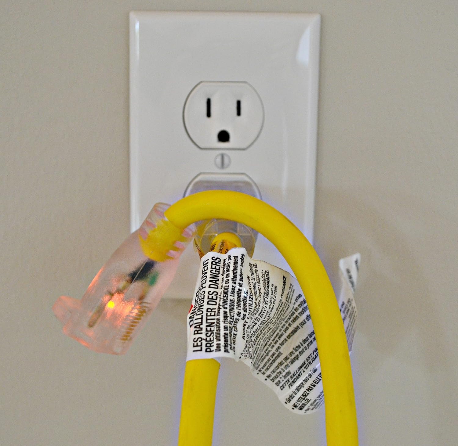 Radnor 64006304 12/3 X 50' Extension Cord With Lighted End