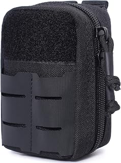 Azarxis Mini Tactical Molle Pouch, Small Utility Molle Admin EDC Gear Tool Bag Compact Organizer Pocket Vest Backpack Attachment