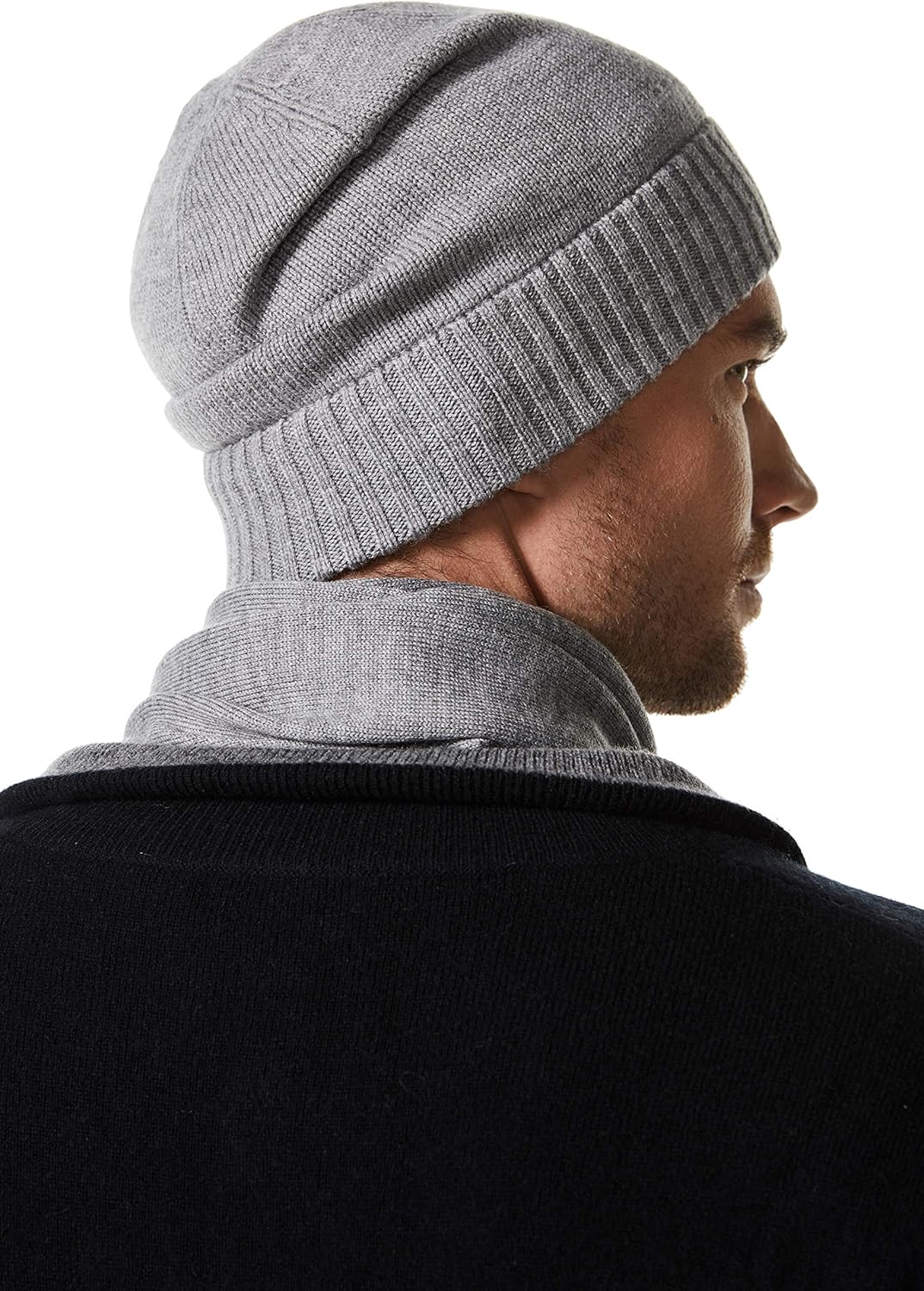 EURKEA 100% Merino Wool Beanie Hat Skullies Watch Cap for Men - Image 6