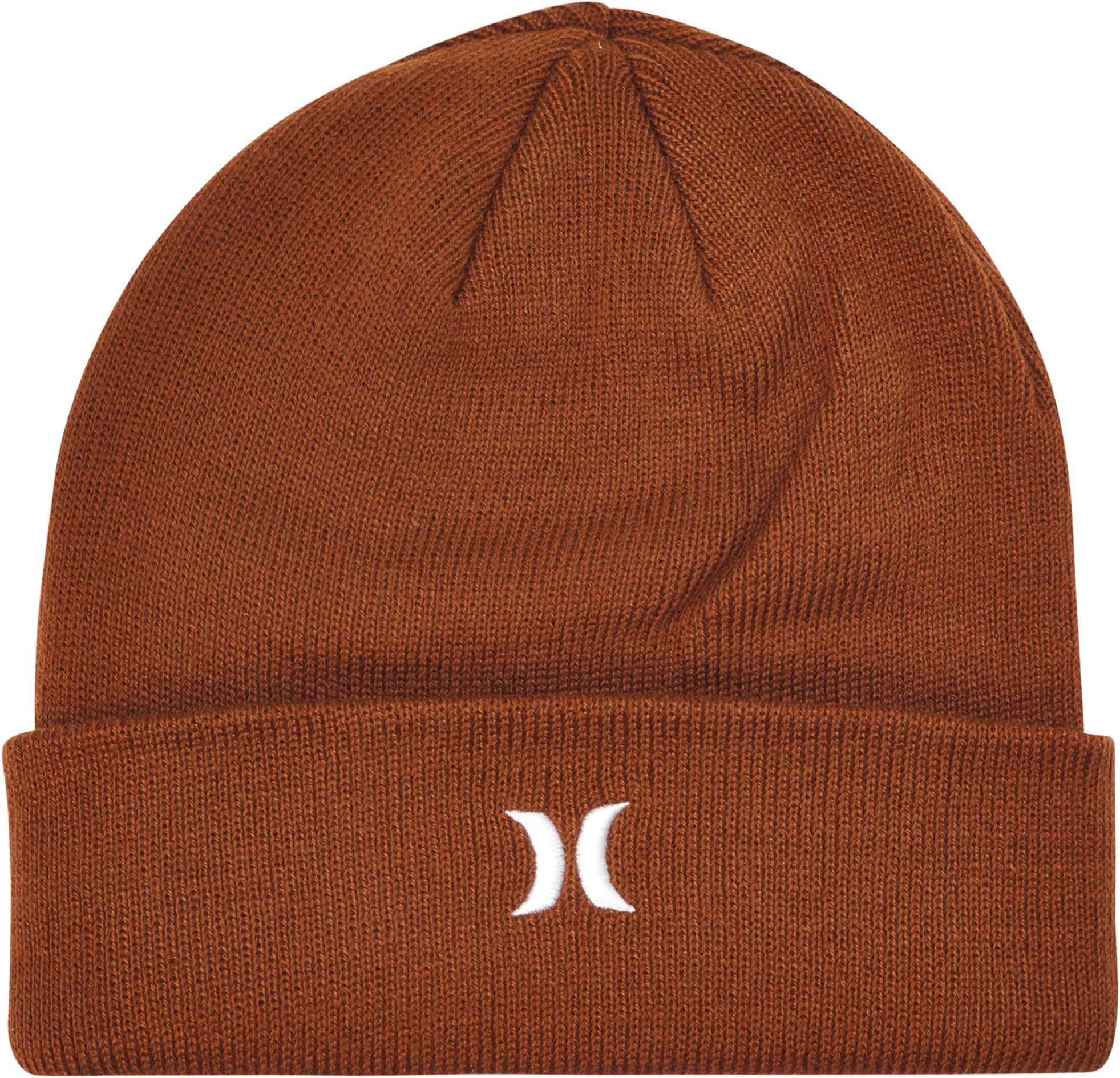HurleyMen's Winter Hat - Icon Knit Cuffed Beanie for Men - Skull Caps for Men
