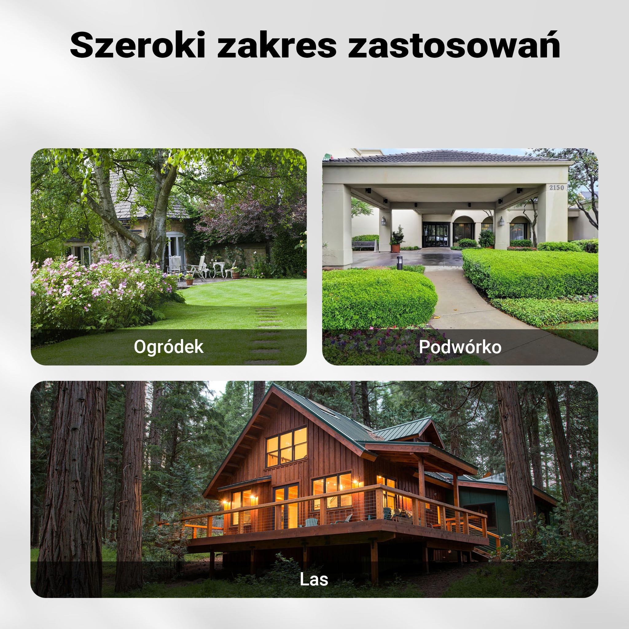 Karmnik domek dla ptaszków ze stojakiem z drewna jodłowego 115cm dla dzikich ptaków z lukarnami