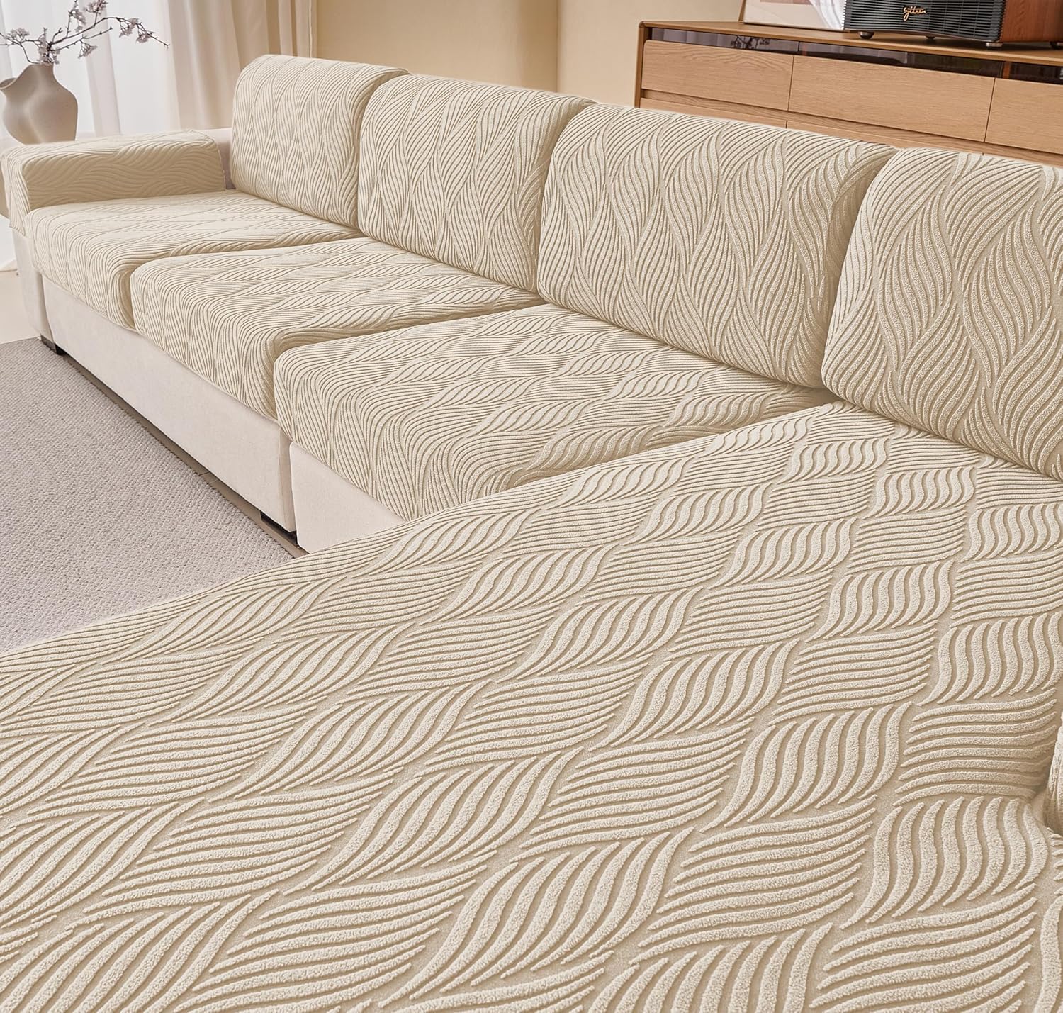 50% off KAVIKON Stretch Sectional Couch Covers