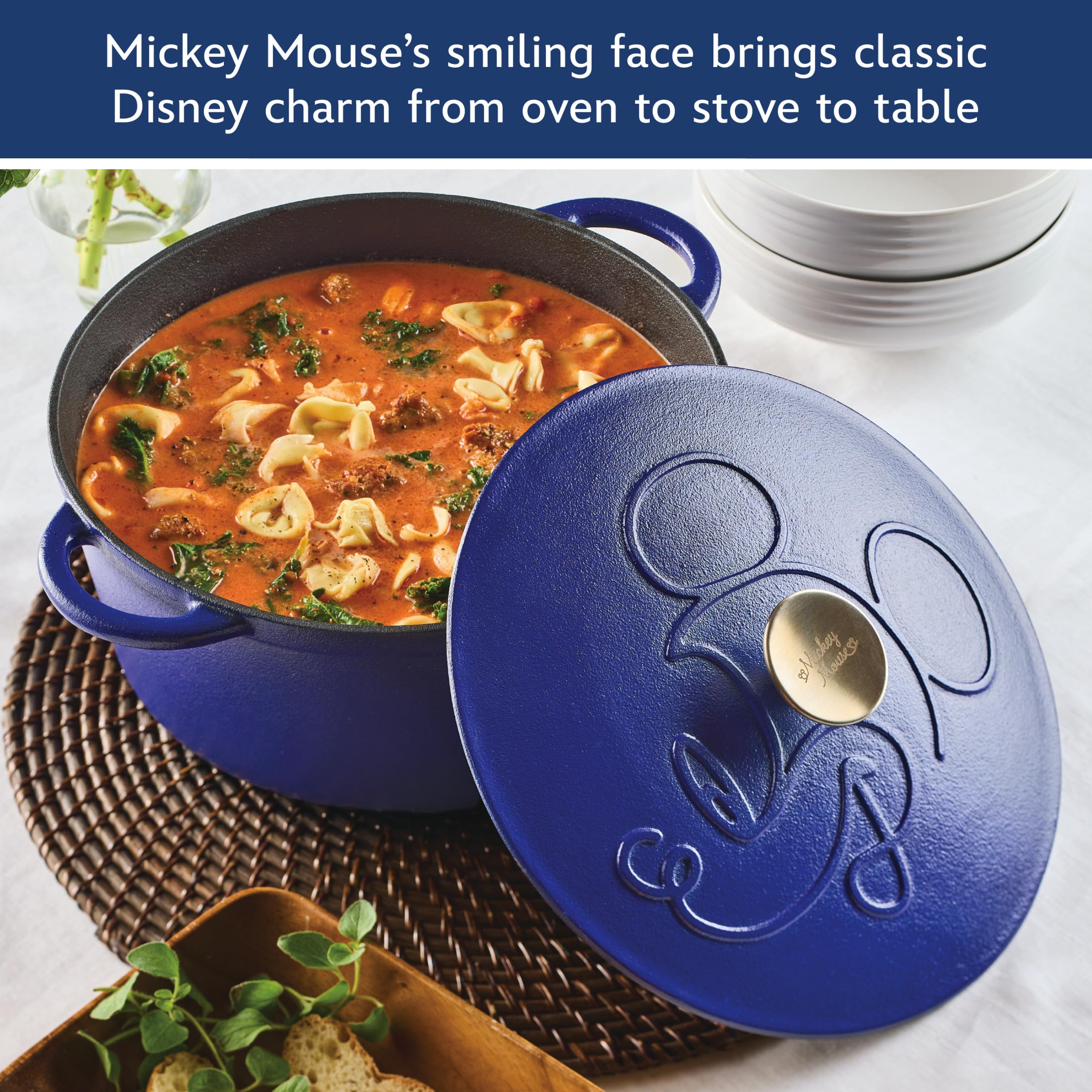 Farberware Disney Bon Voyage プレシーズニング鋳鉄ダッチオーブン 