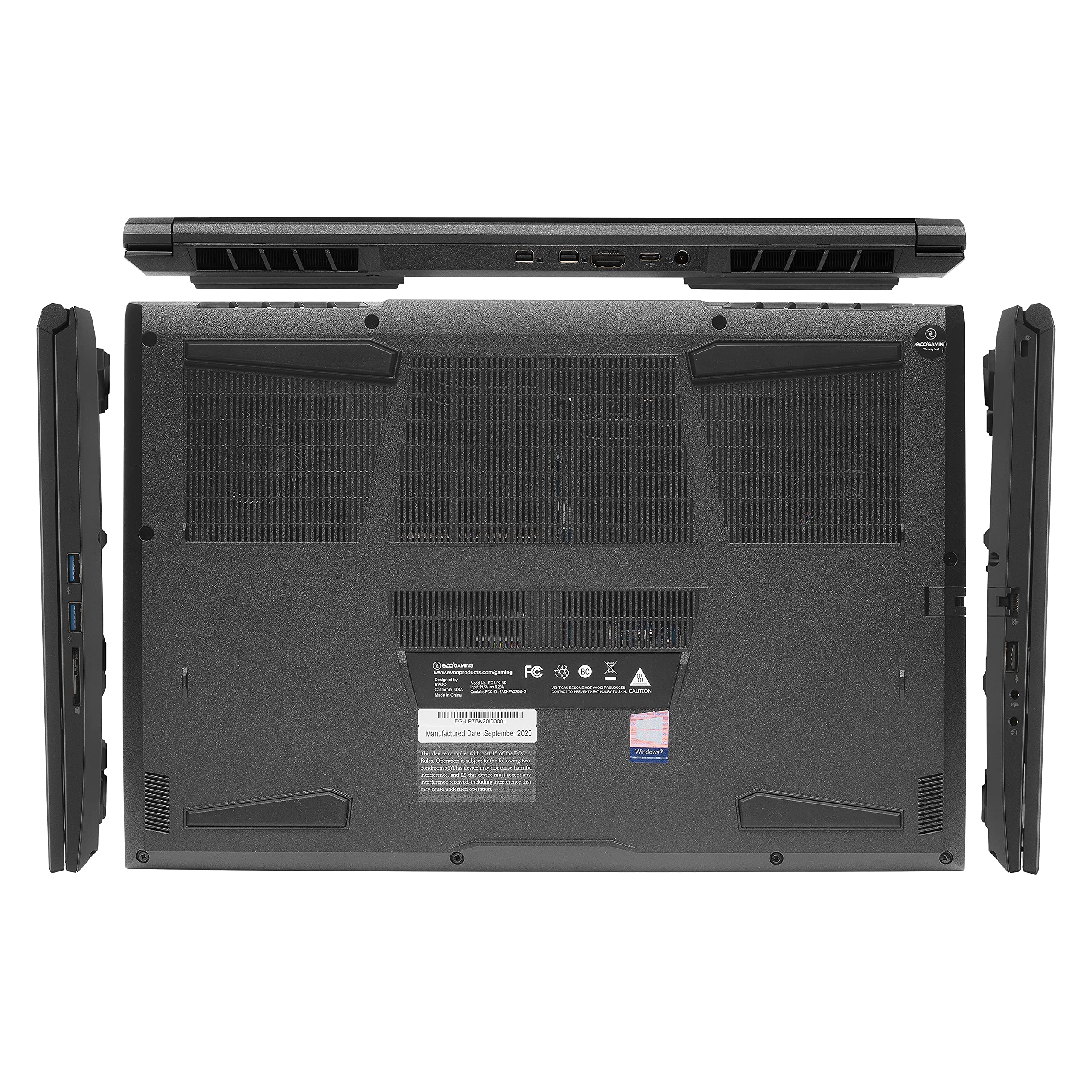 Amazon.com: 2021 EVOO VR Ready Gaming Laptop, 15.6” FHD