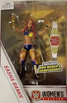 新品 マテル フィギュア プロレス サーシャ バンクス SHASA BANKS Amazon.com: WWE Sasha Banks Action Figure : Toys & Games