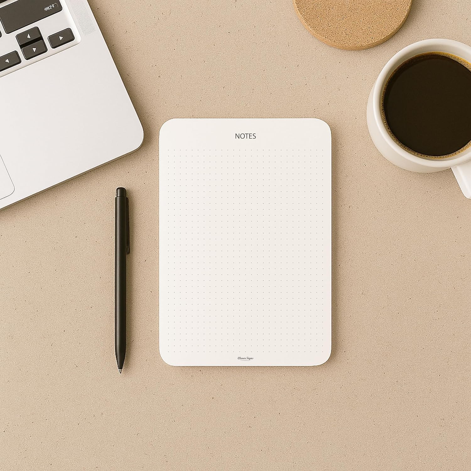 CLEVER SIGNS Memo Pads A5 Size (8.3" x 5.8") – 2-Pack, 50 Sheets Each, Premium Quality Paper with Cardboard Back Support – Perfect for Planning, Note-taking, Journaling, and Organizing image 3