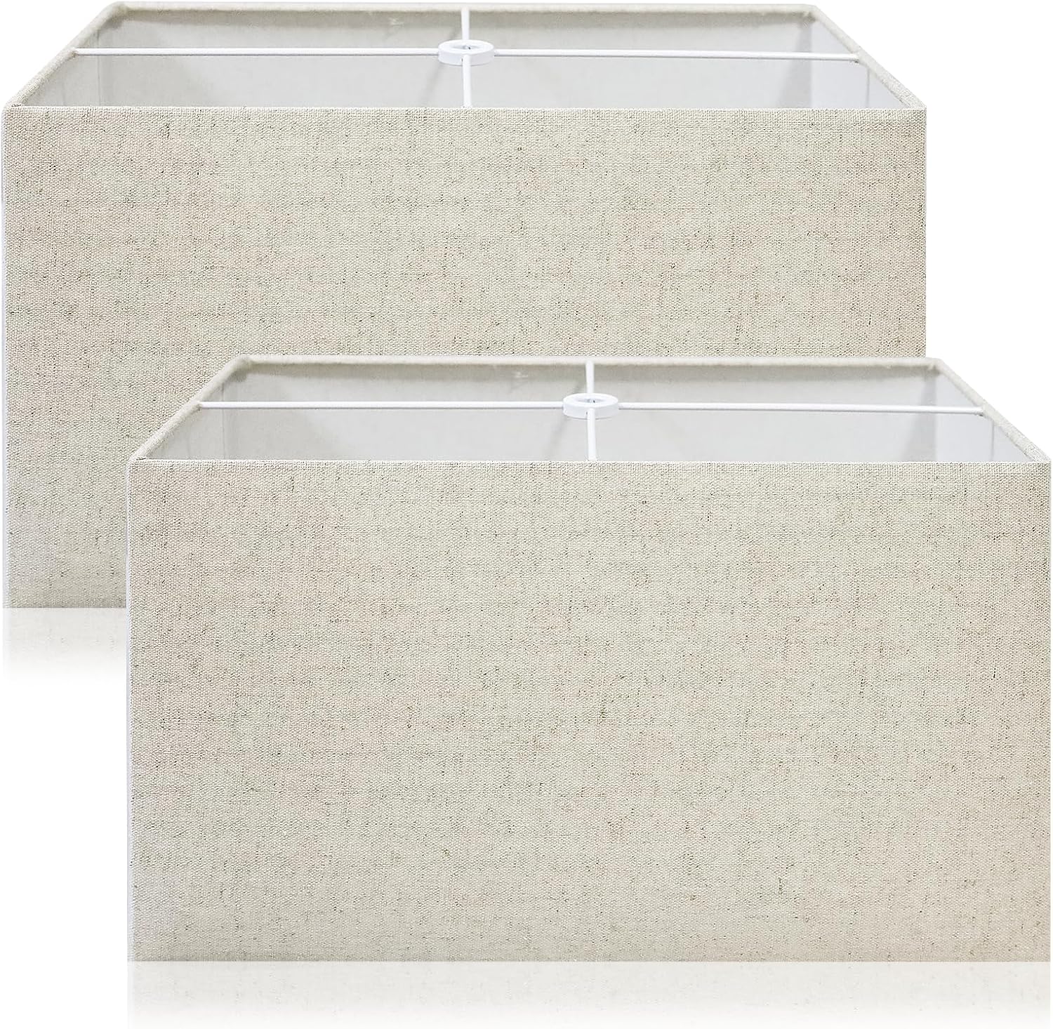 Lamp Shades Set of 2 Rectangular Lampshade for Table Lamp