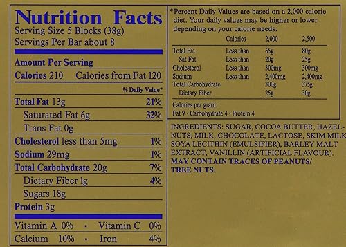 Miniatura 4 de Lindt Swiss Premium Classic Gold Bar - Barra de chocolate con leche y avellana 106 onzas paquete de 5