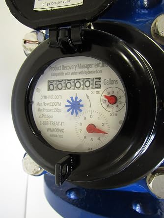 PRM 4 Flanged Industrial Water Meter with Pulse Output Woltmann Helix High-Flow Meter for Commercial Irrigation, Agriculture, Wastewater & Main Line Monitoring