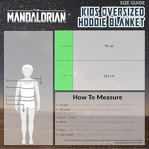 Miniatura 6 de Disney The Mandalorian - Manta con capucha para niños y adolescentes, manta de forro polar Baby Yoda, Verde