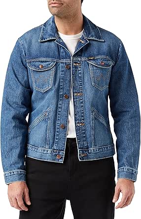 Wrangler Veste en jean Homme : Amazon.fr: Mode