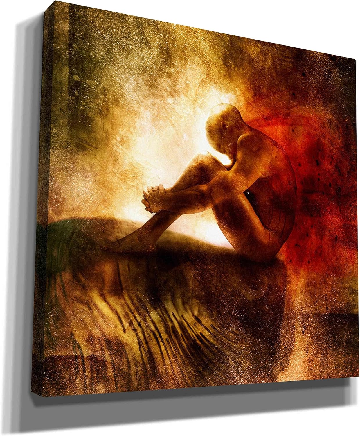 Cortesi Home 'Exile' by Mario Sanchez Nevado, Canvas Wall Art, 12"x12"