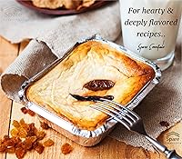 Vista 9 de Spare Essentials Paquete de 55 - Bandejas Pequeñas de Papel Aluminio con Tapas - Recipientes de Comida para Llevar con Tapas 1lb Mini Bandejas