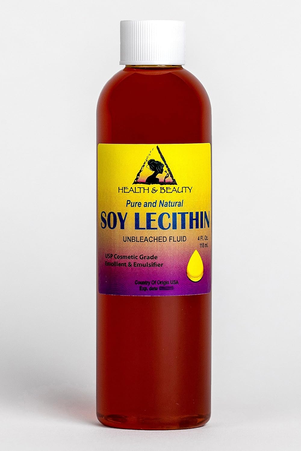 Lecithin Soy Unbleached Fluid Liquid Emulsifier Emollient Stabilizer