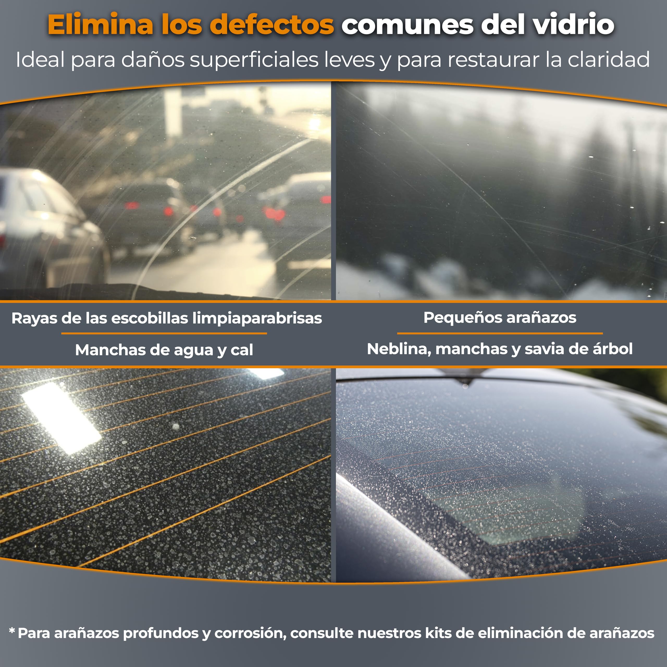 GLASS POLISH 1 kg Cerium Oxide, Compuesto de Pulido de Vidrio de Óxido de Cerio Grado Fino 95% Puro, Fórmula Tratada en Suspensión, Partículas de 2,5 Micras, Performance de Pulido Mejorada
