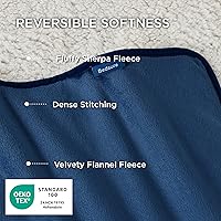 Vista 3 de Bedsure - Manta para gatos de interior - Mantas impermeables y calmantes para gatos para protección del sofá, manta de vellón y Sherpa