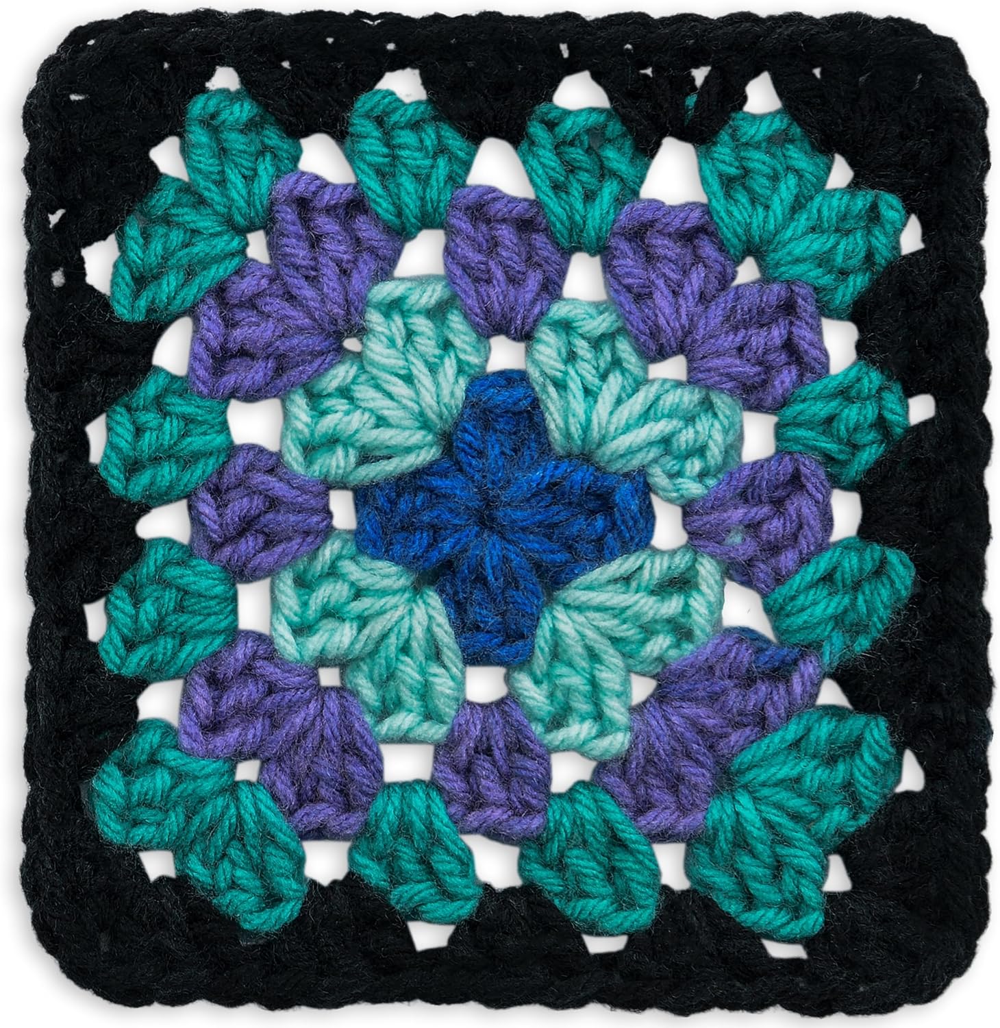 All-In-One Granny Square Yarn in Totally Teal by Red Heart (250g/8.8oz)