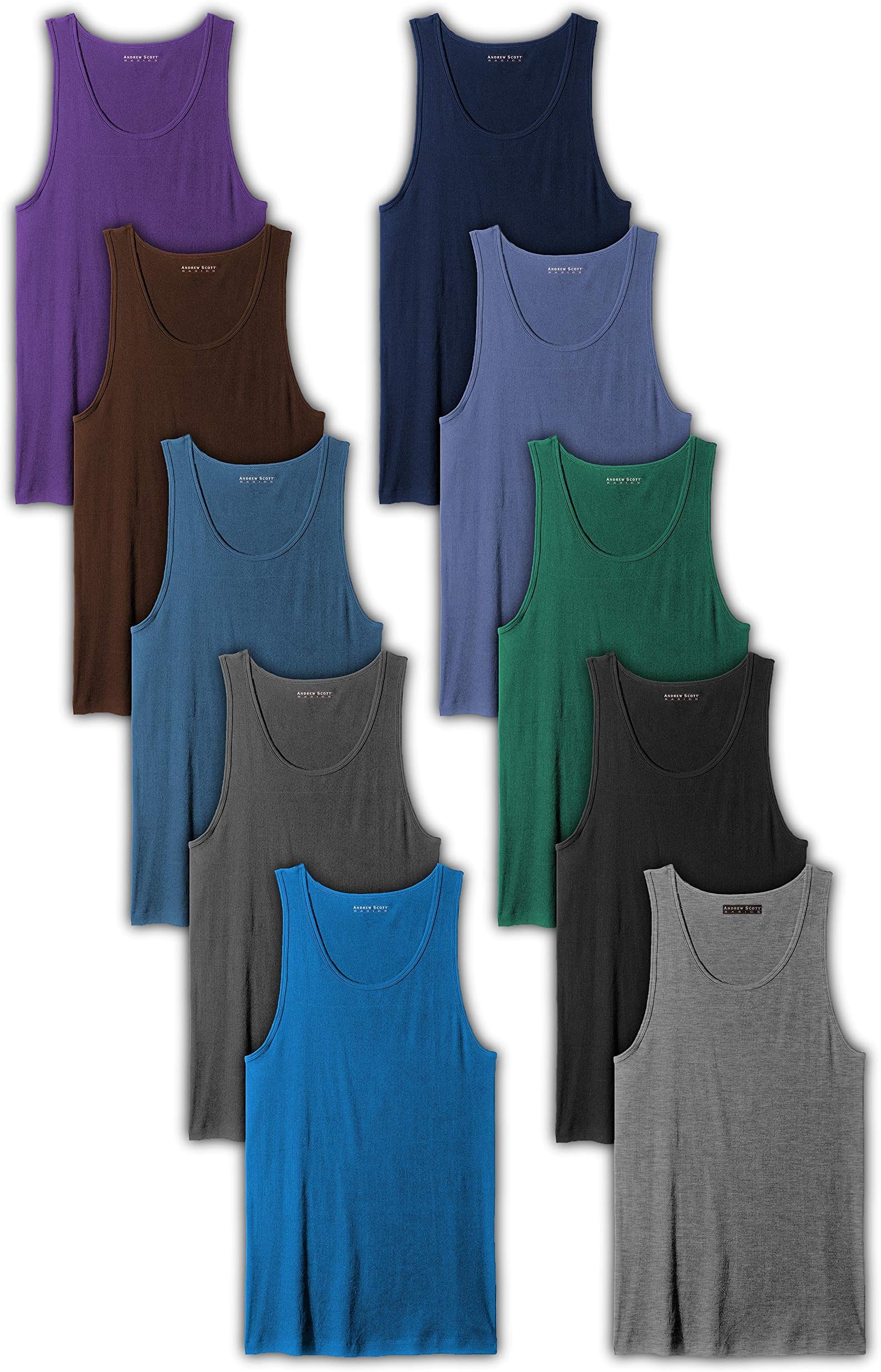 100 cotton men's tank tops Clearance
