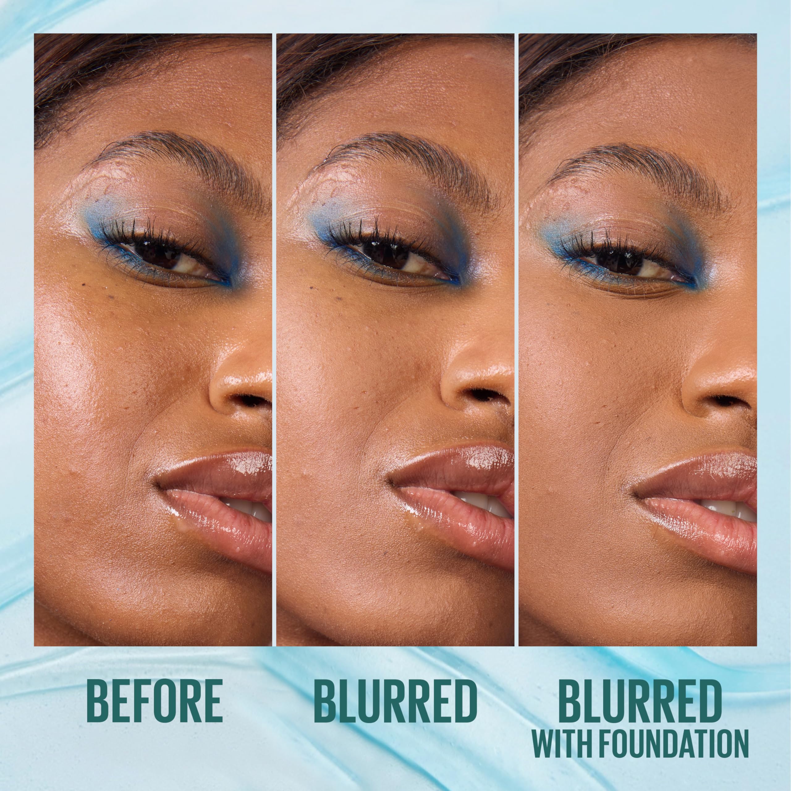 Maybelline Primer, Poreless Jelly, 24H Hydrating Blurring Primer, Silicone-Free, With Niacinamide - Image 2