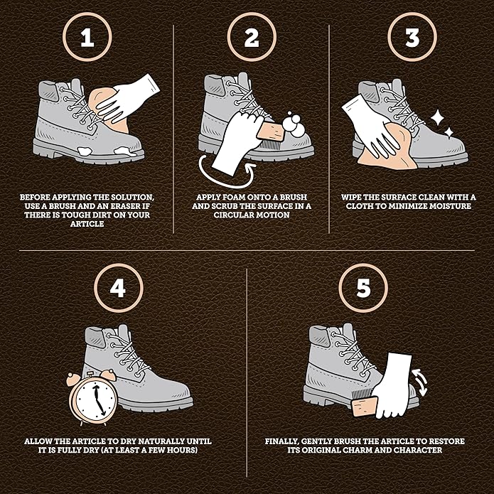 Care & Cool Kit Limpiador de Gamuza y Nubuck 5 oz miniatura 6