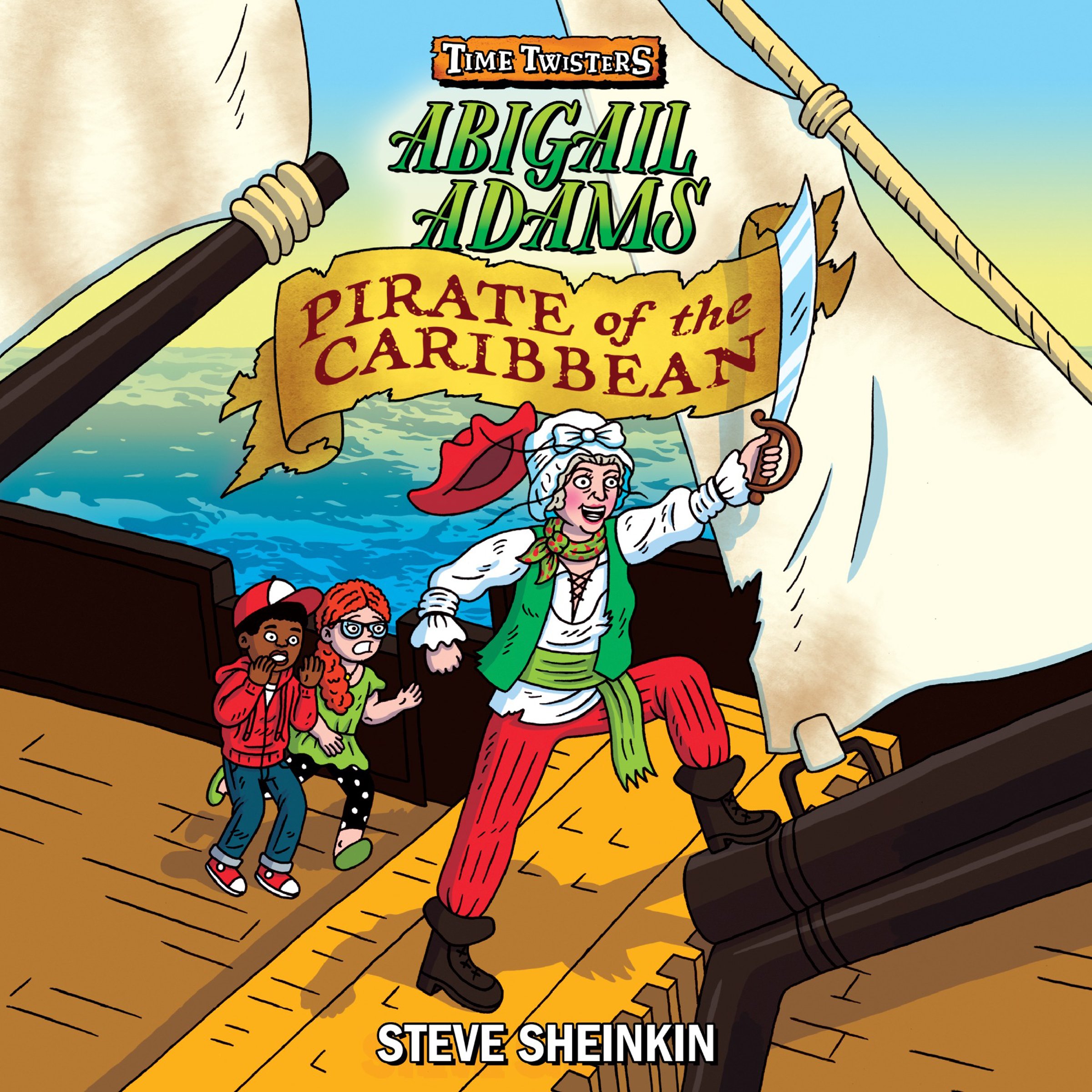 Cover art for Abigail Adams, Pirate of the Caribbean