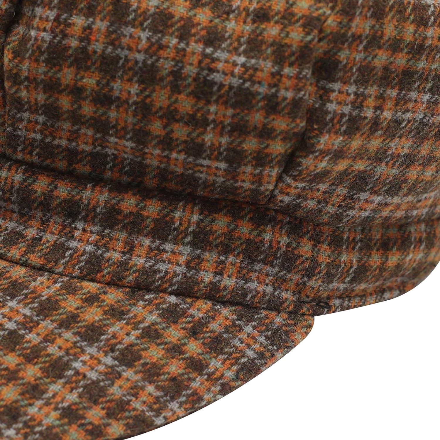 ZLYC Womens Classic Newsboy Caps Visor 8 Panel Gatsby Cabbie Hat - Image 5