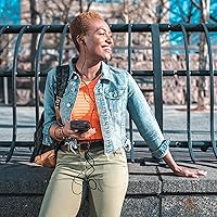 Vista 5 de GPX Reproductor de casete portátil, compatible con auriculares, 3.54 x 1.57 x 4.72 pulgadas, requiere 2 pilas AA, no incluidas, rojo/negro (CAS337B)