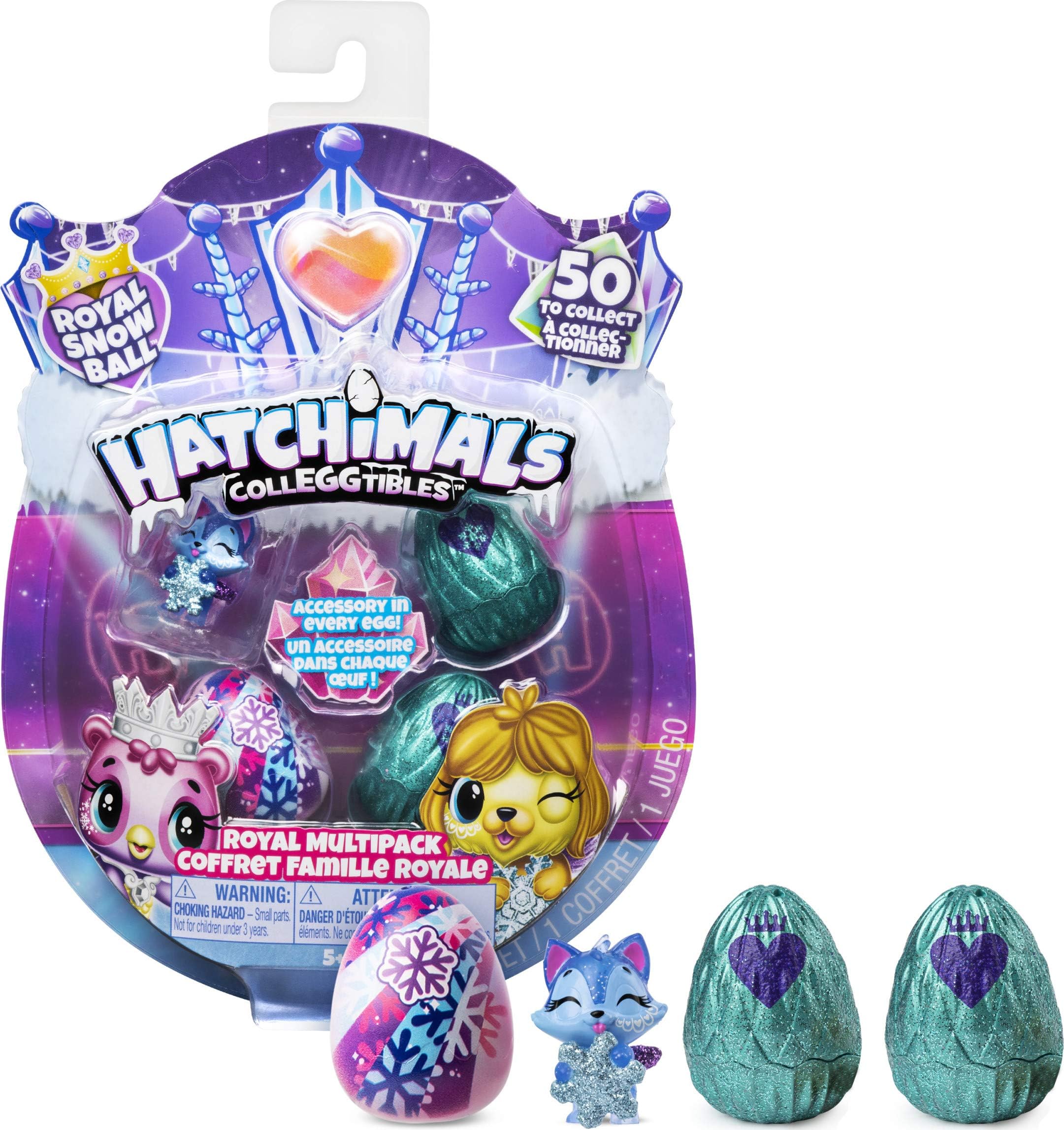 CollEGGtibles, Royal Multipack with 4 and Accessories, for Kids Aged 5 and up (Styles May Vary)
