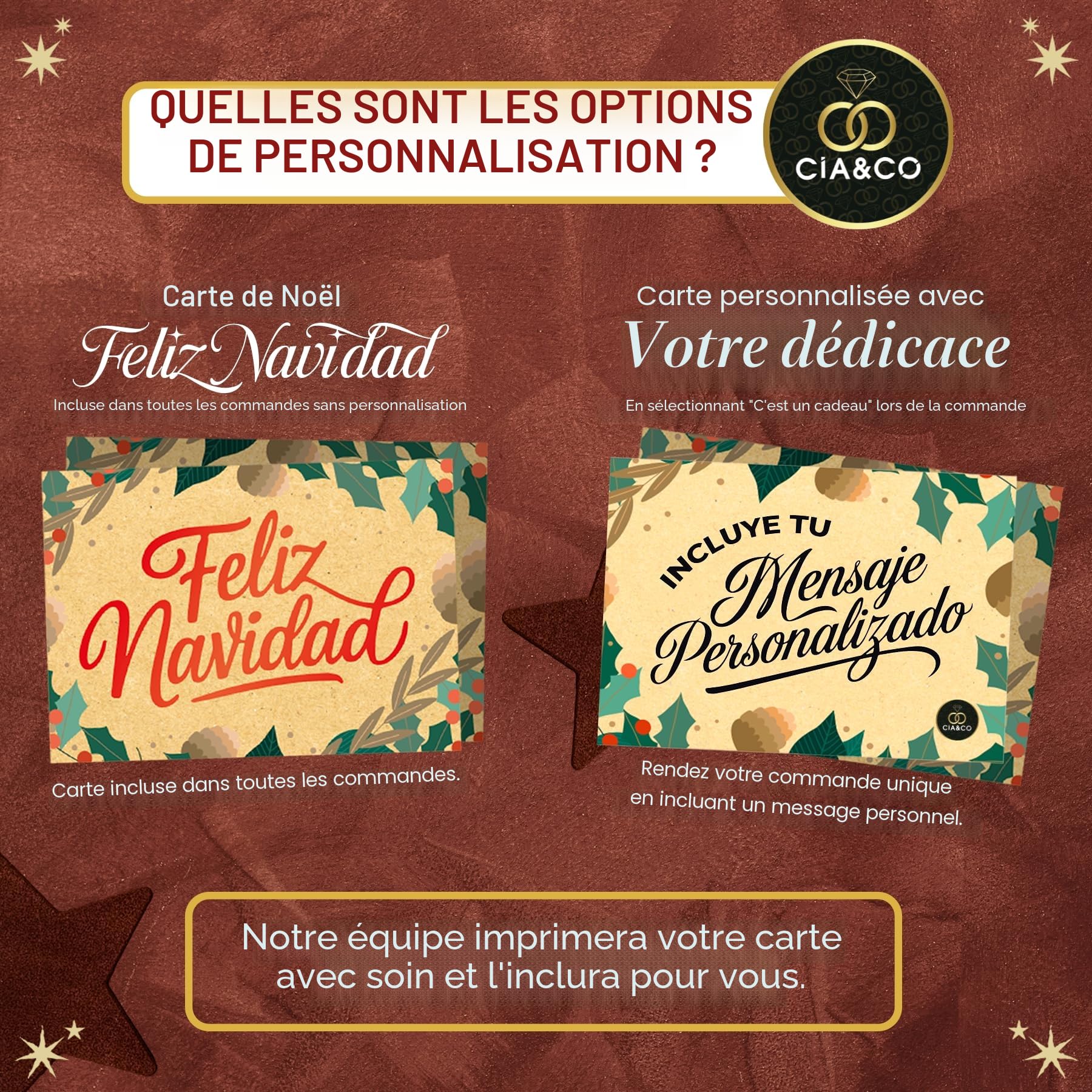 Calendrier de l’Avent Kinder Maison 2025 · 24 Chocolats Variés & 1 Œuf Kinder Surprise · Carte Personnalisable Cia&Co Incluse · Coffret Gourmand de Noël pour Enfants & Familles · 184 g