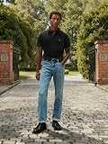 Tommy Hilfiger Men’s Short Sleeve 1985 Regular Fit Polo Shirt, Black (Black), XS - 3