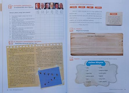 Yedi Iklim B2 Turkce Seti - Yabancilar icin Turkce Calisma Kitabi Seti - Egitici Ogretici Kitap Seti