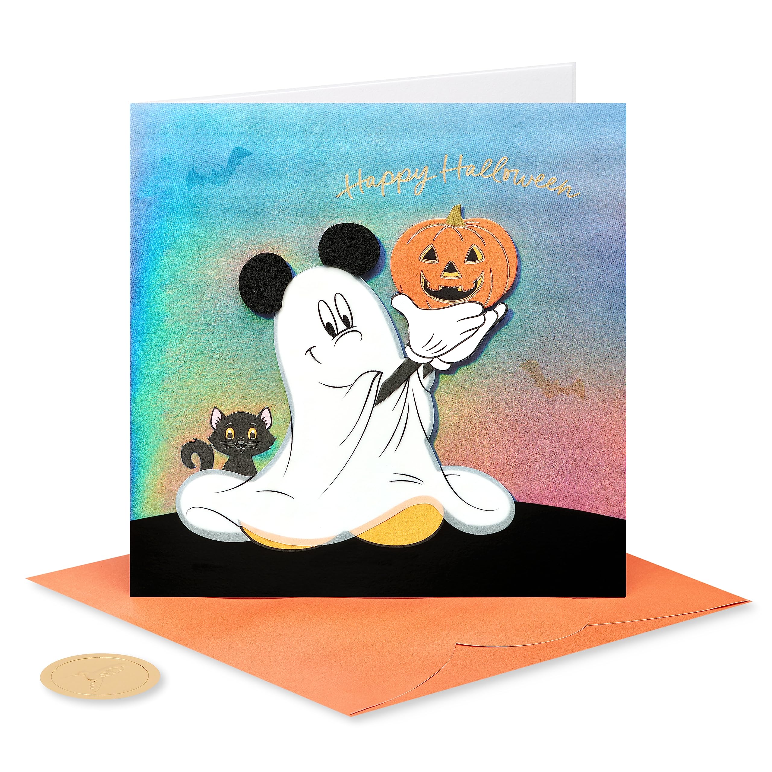 Amazon.co.jp: Papyrus ディズニー ハロウィンカード (ゴースト
