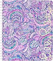 Vista 9 de Lilly Pulitzer Cuaderno de espiral de tapa dura, grande, 11" x 9.5", con 160 páginas a rayas, Aquadesiac