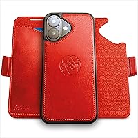Vista 165 de Dreem Fibonacci - Funda tipo cartera para iPhone 14 Plus Funda desmontable de piel vegana 2 en 1 con soporte integrado, soporte para tarjetas