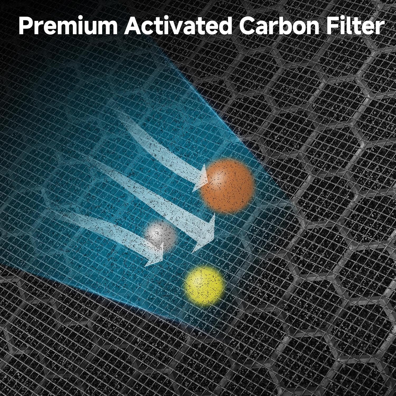 Original Filter Replacement for Air Purifier MB-032, H13 True HEPA Air Cleaner Filter, 1 Piece - Image 4