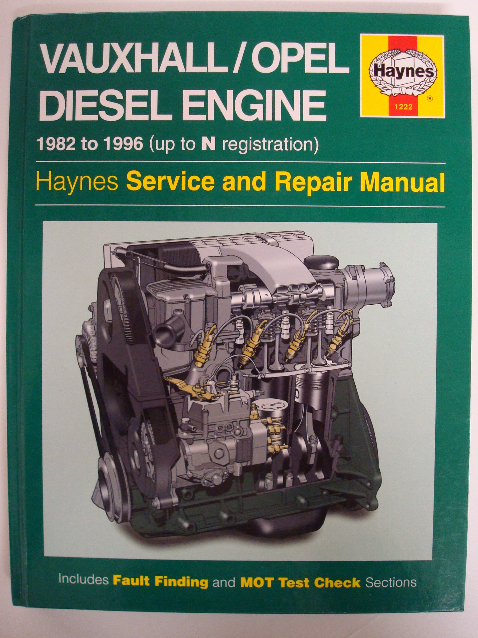 Vauxhall/Opel 1.5, 1.6 & 1.7 litre Diesel Engine (82 - 96) Hayne