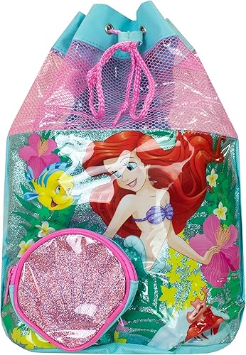 Disney Bolsa de natación para niños The Little Mermaid Multicolor talla única