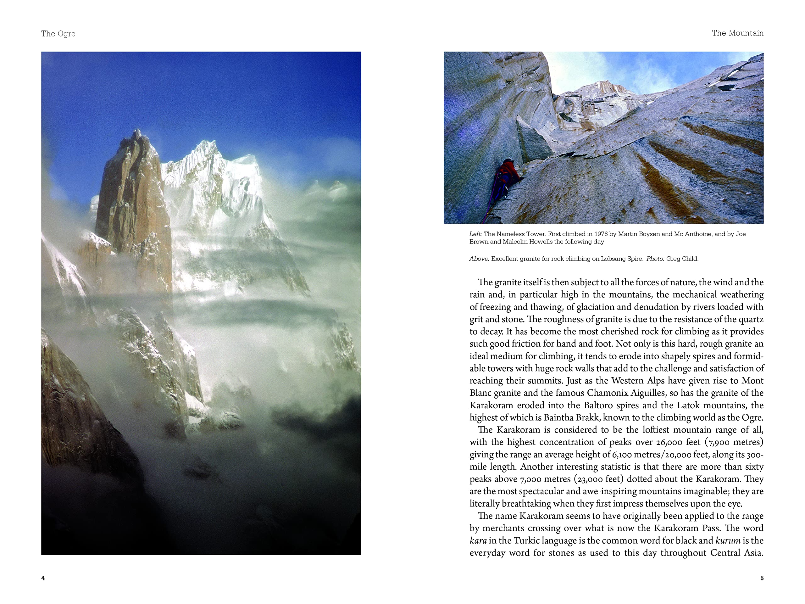 The Ogre: Biography of a mountain and the dramatic story of the first ascent
