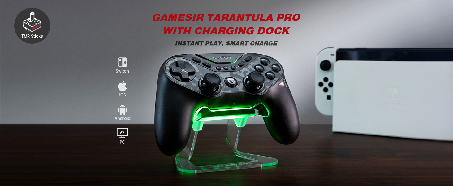 Amazon.com: GameSir Tarantula Pro Wireless Controller for Switch