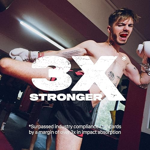 Miniatura 3 de SAFEJAWZ Protector bucal, ajustado para adultos y jóvenes con funda, boquilla extraíble de fácil ajuste para fútbol, boxeo, lacrosse, artes